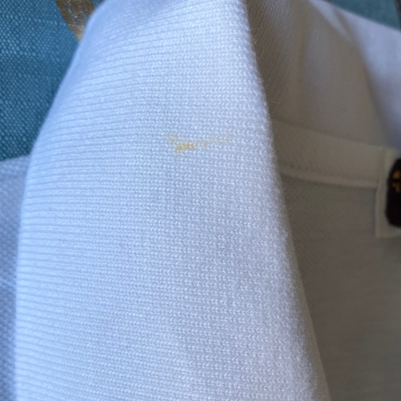 A Bathing Ape White Polo T-Shirt - Boy’s Medium - Picture 9 of 13